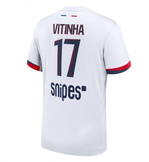 Paris Saint-Germain Vitinha #17 Bortedrakt 2025-26 Korte ermer Paris Saint-Germain Vitinha #17 Bortedrakt 2025-26 Korte ermer